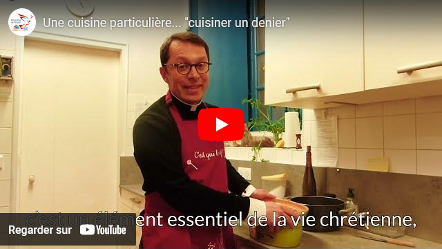 Voir sur YouTube la vidéo : Une cuisine particulière... "cuisiner un denier"