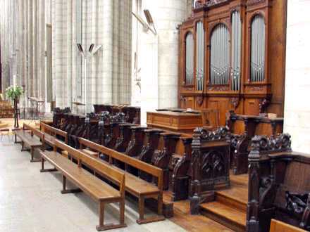 Photo de l'orgue de choeur